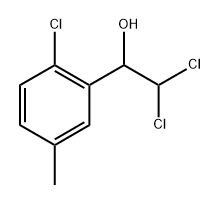 2,2-Dichloro-1-(2-chloro-5-methylphenyl)ethanol Structure