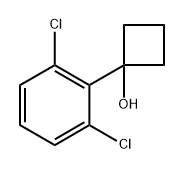 1-(2,6-dichlorophenyl)cyclobutanol 구조식 이미지