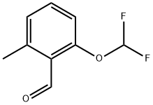 2-(Difluoromethoxy)-6-methylbenzaldehyde Structure