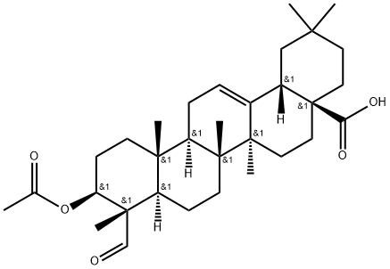 Gypsogenin O-Acetate Structure