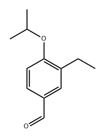 3-Ethyl-4-isopropoxybenzaldehyde Structure