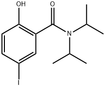 2-Hydroxy-5-iodo-N,N-bis(1-methylethyl)benzamide Structure