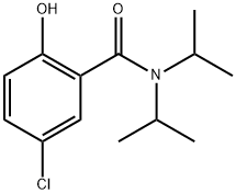 5-Chloro-2-hydroxy-N,N-bis(1-methylethyl)benzamide Structure