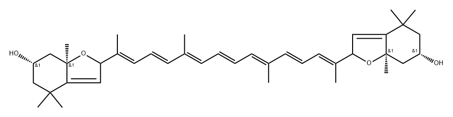 auroxanthin Structure