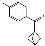 bicyclo[1.1.1]pentan-1-yl(4-iodophenyl)methanone Structure