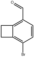 5-Bromobicyclo[4.2.0]octa-1(6),2,4-triene-2-carbaldehyde Structure