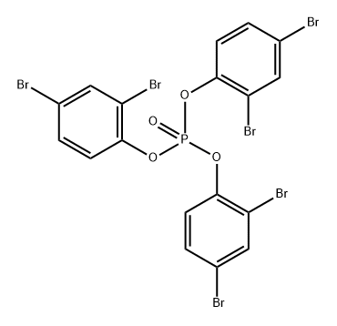 Phenol,2,4-dibromo-,phosphate(3:1) Structure