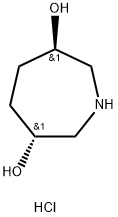 (3R,6R)-Azepane-3,6-diol hydrochloride 구조식 이미지