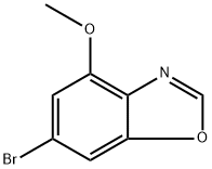 6-Bromo-4-methoxybenzo[d]oxazole Structure