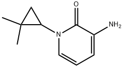 3-Amino-1-(2,2-dimethylcyclopropyl)pyridin-2(1H)-one Structure