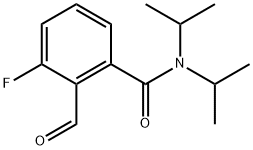 3-Fluoro-2-formyl-N,N-bis(1-methylethyl)benzamide Structure