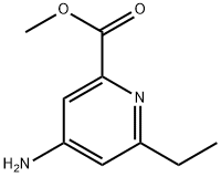 Methyl 4-amino-6-ethylpicolinate Structure