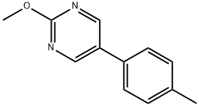 2-Methoxy-5-(p-tolyl)pyrimidine Structure