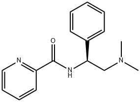 N-[(1S)-2-(Dimethylamino)-1-phenylethyl]-2-pyridinecarboxamide Structure