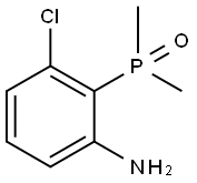 (2-Amino-6-chlorophenyl)dimethylphosphine oxide 구조식 이미지