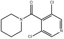 (3,5-dichloropyridin-4-yl)(piperidin-1-yl)methanone Structure