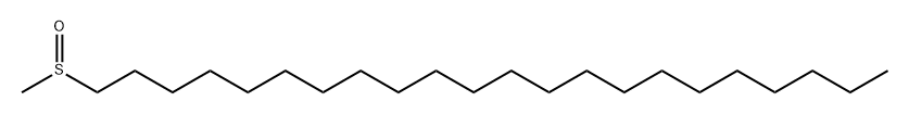 methyl n-docosyl sulfoxide 구조식 이미지