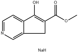 6-methoxycarbonyl-7H-[2]pyrindin-5-olate Structure