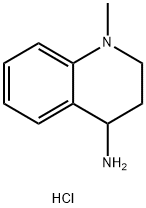 1-Methyl-1,2,3,4-tetrahydroquinolin-4-amine hydrochloride Structure