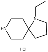 1-Ethyl-1,8-diazaspiro[4.5]decane dihydrochloride Structure