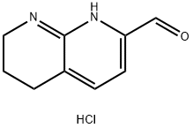 5,6,7,8-Tetrahydro-1,8-naphthyridine-2-carbaldehyde hydrochloride Structure