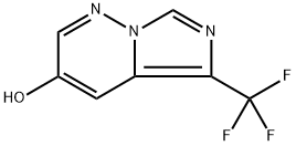 5-(Trifluoromethyl)imidazo[1,5-b]pyridazin-3-ol Structure