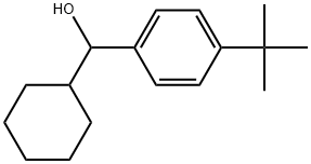 α-Cyclohexyl-4-(1,1-dimethylethyl)benzenemethanol Structure