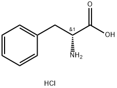 D-Phenylalanine, HCl 구조식 이미지