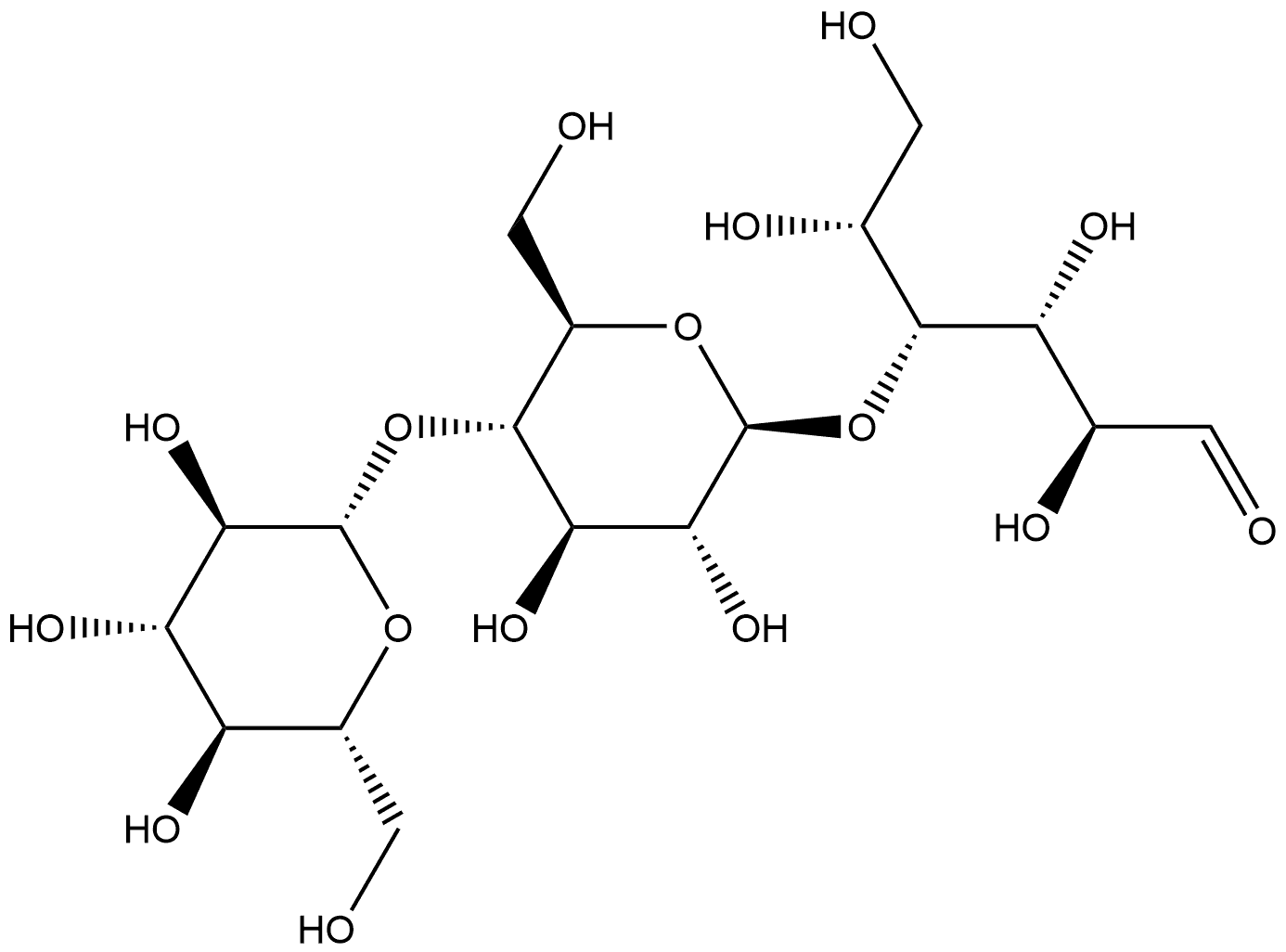 1,4-β-D-Cellobiosyl-D-Mannose Structure