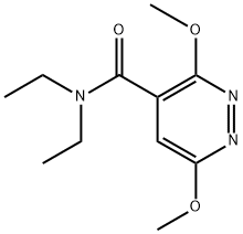 N,N-diethyl-3,6-dimethoxypyridazine-4-carboxamide Structure
