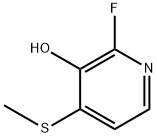 2-Fluoro-4-(methylthio)pyridin-3-ol 구조식 이미지