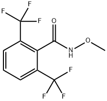 N-methoxy-2,6-bis(trifluoromethyl)benzamide Structure