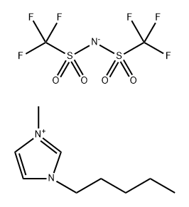 1‐METHYL‐3‐PENTYLIMIDAZOLIUM BIS(TRIFLUOROMETHYLSULFONYL)IMIDE Structure