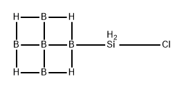 2-(Chlorosilyl)pentaborane(9) Structure