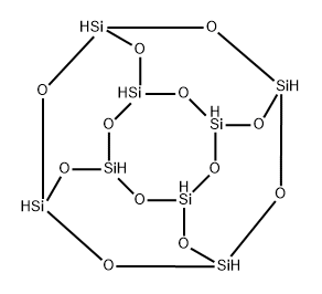 Pentacyclo[9.5.1.13,9.15,15.17,13]octasiloxane Structure