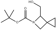 tert-Butyl 4-(hydroxymethyl)-5-azaspiro[2.3]hexane-5-carboxylate Structure