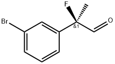 (R)-2-(3-Bromophenyl)-2-fluoropropanal Structure