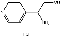 2-Amino-2-(4-pyridyl)ethanol hydrochloride Structure