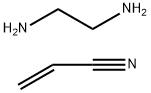 2-Propenenitrile, polymer with 1,2-ethanediamine Structure