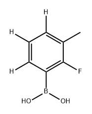 (2-fluoro-3-methylphenyl-4,5,6-d3)boronic acid Structure