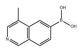 (4-methylisoquinolin-6-yl)boronic acid Structure