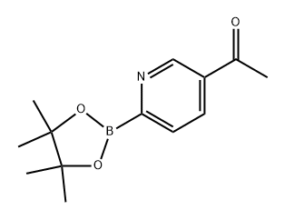 1-(6-(4,4,5,5-tetramethyl-1,3,2-dioxaborolan-2-yl)pyridin-3-yl)ethan-1-one Structure