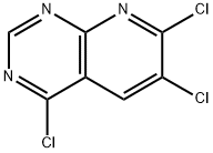 4,6,7-Trichloropyrido[2,3-d]pyrimidine Structure