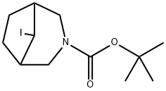 tert-Butyl 8-iodo-3-azabicyclo[3.2.1]octane-3-carboxylate Structure