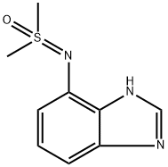 ((1H-Benzo[d]imidazol-7-yl)imino)dimethyl-l6-sulfanone Structure