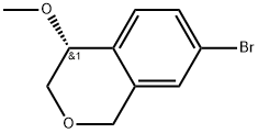 (R)-7-bromo-4-methoxyisochromane Structure