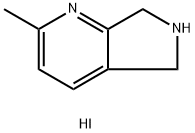 5H-Pyrrolo[3,4-b]pyridine, 6,7-dihydro-2-methyl-, hydriodide (1:2) Structure