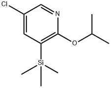 5-Chloro-2-(1-methylethoxy)-3-(trimethylsilyl)pyridine Structure