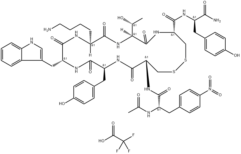Cyn 154806 trifluoroacetate Structure