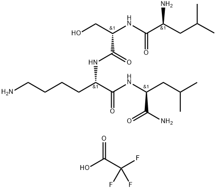 LSKL, INhibitor of Thrombospondin (TSP-1) trifluoroacetate 구조식 이미지
